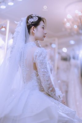 mẫu váy cưới đẹp Green studio Wedding 