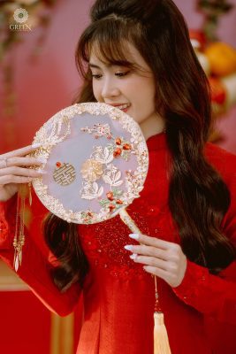 Mẫu áo dài cưới đẹp tại Vũng Tàu