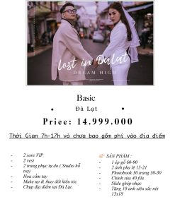 gói chụp ảnh cưới Đà Lạt Green studio Wedding