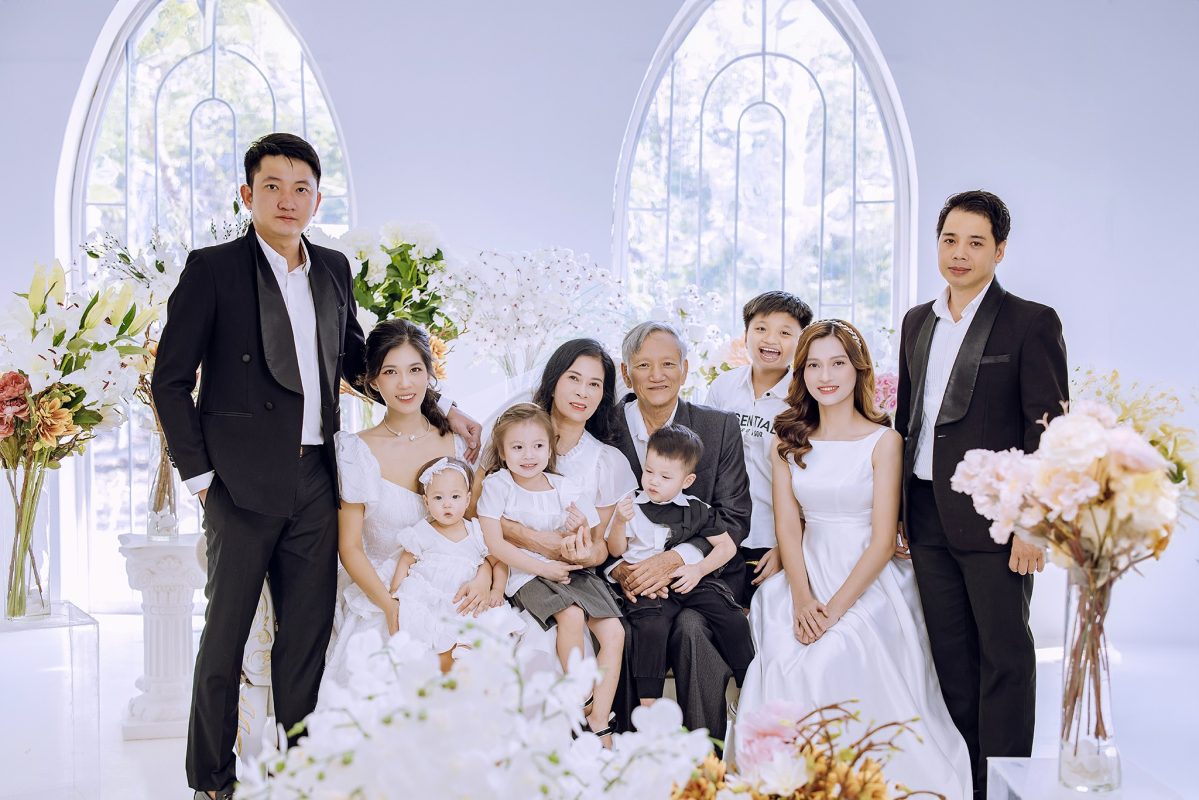 chụp ảnh gia đình