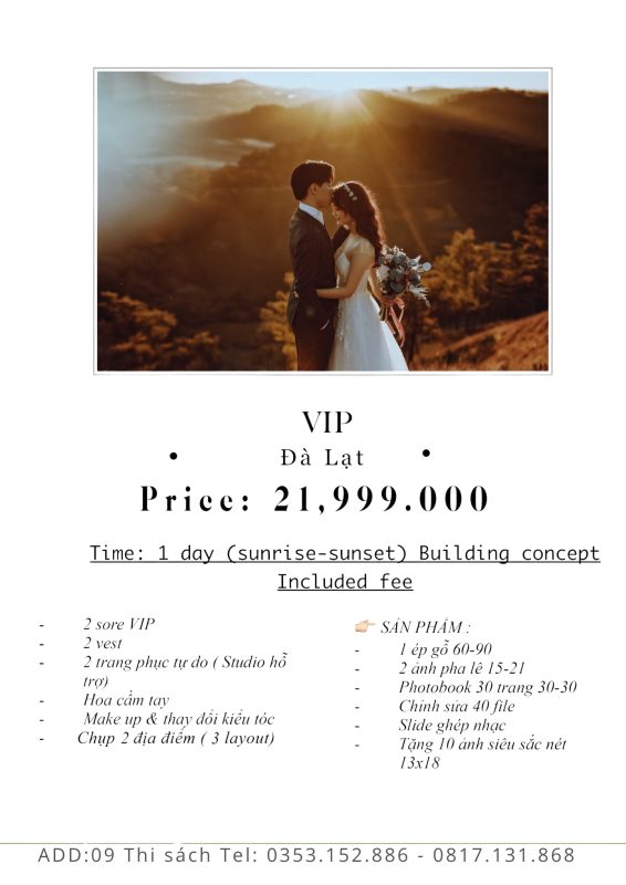 gói chụp ảnh cưới Đà Lạt Green studio Wedding gói chụp ảnh cưới Đà Lạt Green studio Wedding