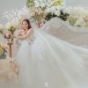 váy cưới voan bồng bềnh