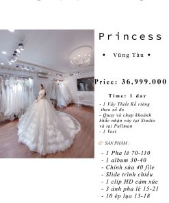 váy cưới thiết kế riêng Green studio Wedding