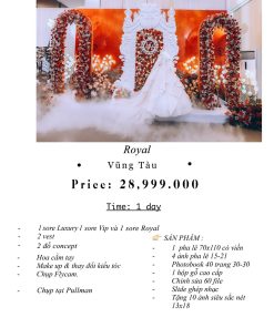 gói chụp ảnh cưới Vũng Tàu Green studio Wedding