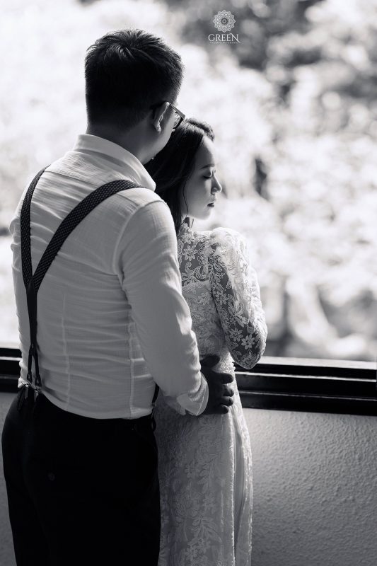 Ảnh cưới Vũng Tàu tại Bạch Dinh theo phong cách vintage, lãng mạn