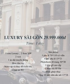 chụp ảnh cưới Sài Gòn Green studio Wedding