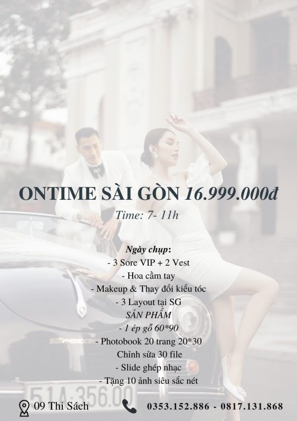 chụp ảnh cưới Sài Gòn Green studio Wedding