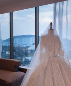 váy cưới thiết kế riêng Green studio Wedding