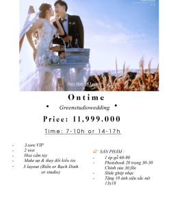 gói chụp ảnh cưới Vũng Tàu Green studio Wedding