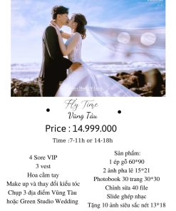 gói chụp ảnh cưới Vũng Tàu Green studio Wedding