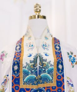 áo dài cổ phục Green studio wedding