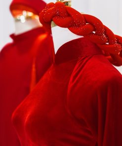 áo dài ăn hỏi truyền thống