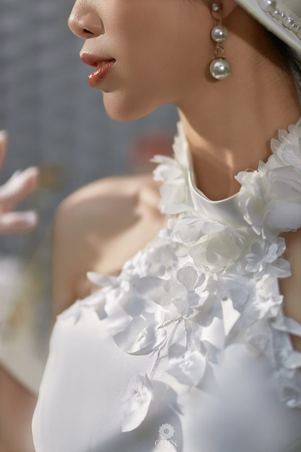 váy cưới tối giản sang trọng Green studio Wedding