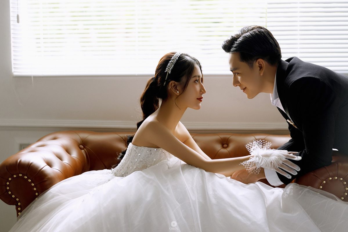 chụp ảnh cưới studio