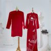 áo dài cưới hoa sen