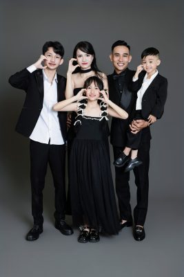 chụp ảnh gia đình