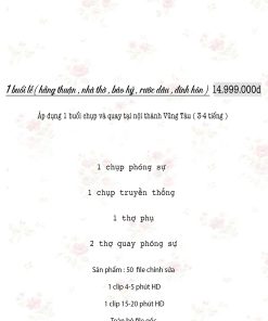 phóng sự cưới Vũng Tàu Green studio Wedding