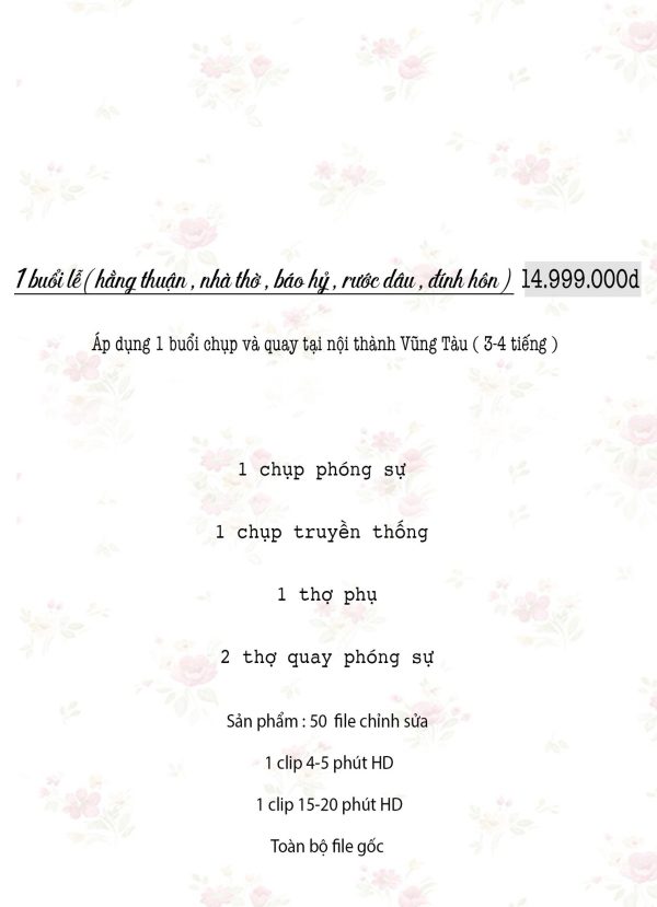 phóng sự cưới Vũng Tàu Green studio Wedding