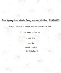 quay phim phóng sự cưới Vũng Tàu Green studio Wedding