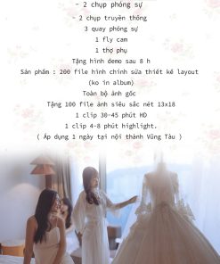quay chụp phóng sự cưới Vũng Tàu Green studio Wedding