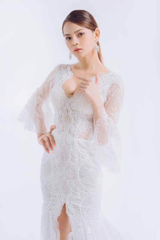 váy cưới bohemian