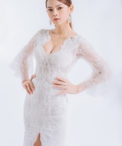 váy cưới bohemian