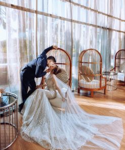 chụp ảnh cưới trời mưa