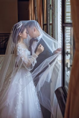 chụp ảnh cưới trời mưa