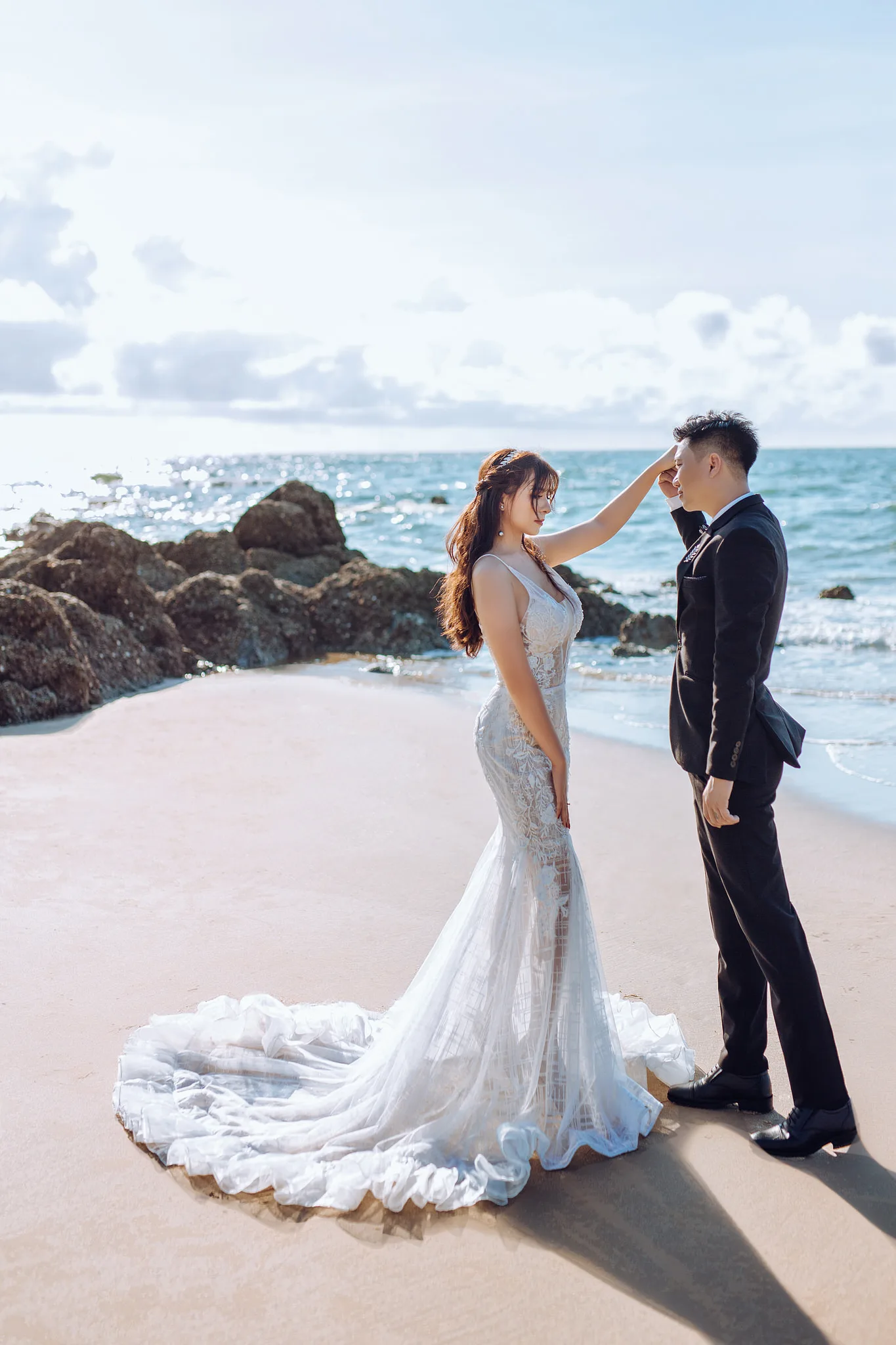 Chụp ảnh cưới Vũng Tàu tại Mũi Nghinh Phong hùng vĩ