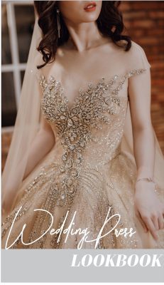 Chi tiết thân áo của váy cưới ren kiểu Pháp] 
