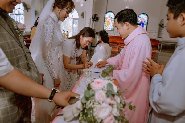 Phóng Sự Cưới Thế Quốc - Thuý Hằng: Hạnh Phúc Nơi Tổ Ấm | Green Studio 16 18 3 2022 Quoc Hang nha tho 0582