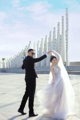 chụp ảnh cưới Tháp Tam Thắng