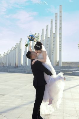 chụp ảnh cưới Tháp Tam Thắng
