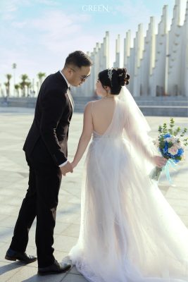 chụp ảnh cưới Tháp Tam Thắng