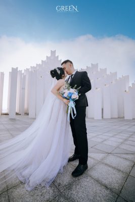 chụp ảnh cưới Tháp Tam Thắng