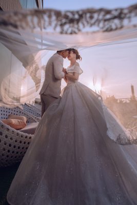 chụp ảnh cưới trời mưa