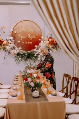 trang trí lễ gia tiên