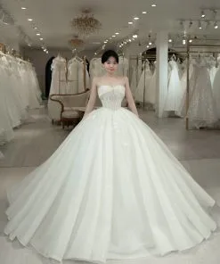 Váy cưới công chúa Vũng Tàu lấp lánh GS-Princess 02