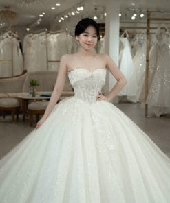 Dáng váy cưới ballgown đẹp tại Vũng Tàu