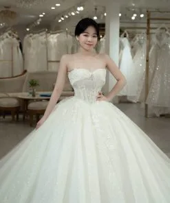 Dáng váy cưới ballgown đẹp tại Vũng Tàu